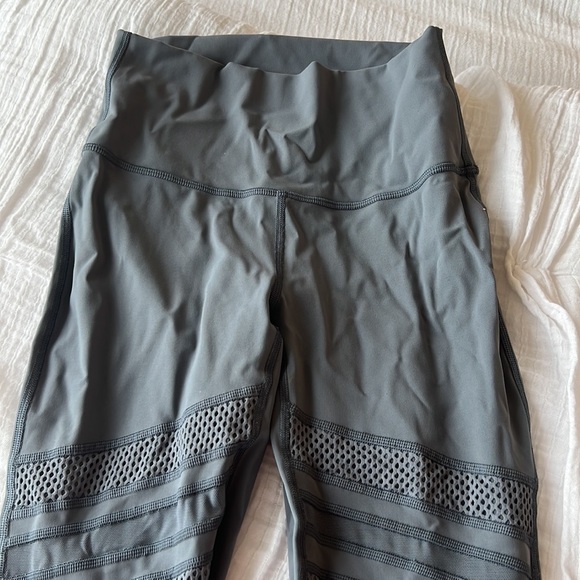Teal/grey lululemon leggings size 4 - Picture 2 of 7